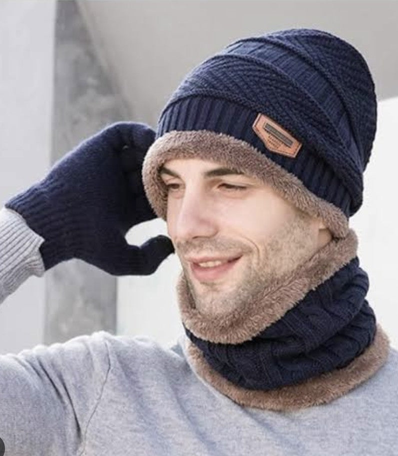 GORRO CON BUFANDA