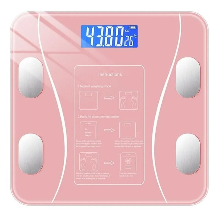 Báscula Digital Inteligente de Baño con Análisis Corporal
