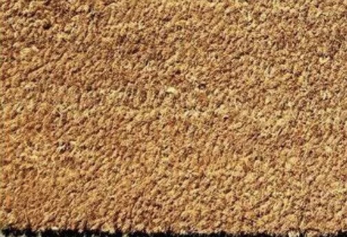 Felpudo Fibra De Coco 40x60 Con Base Antideslizante