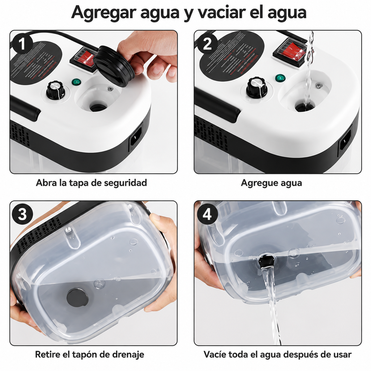 Limpiador Portátil a Vapor
