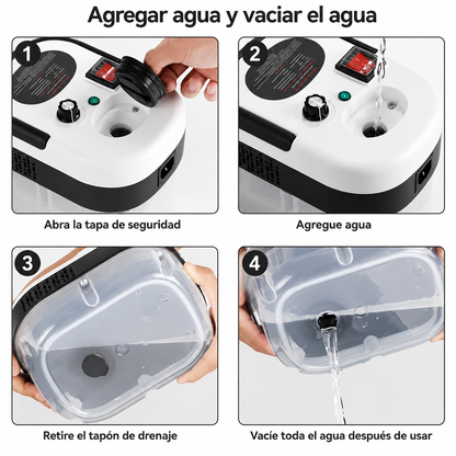 Limpiador Portátil a Vapor
