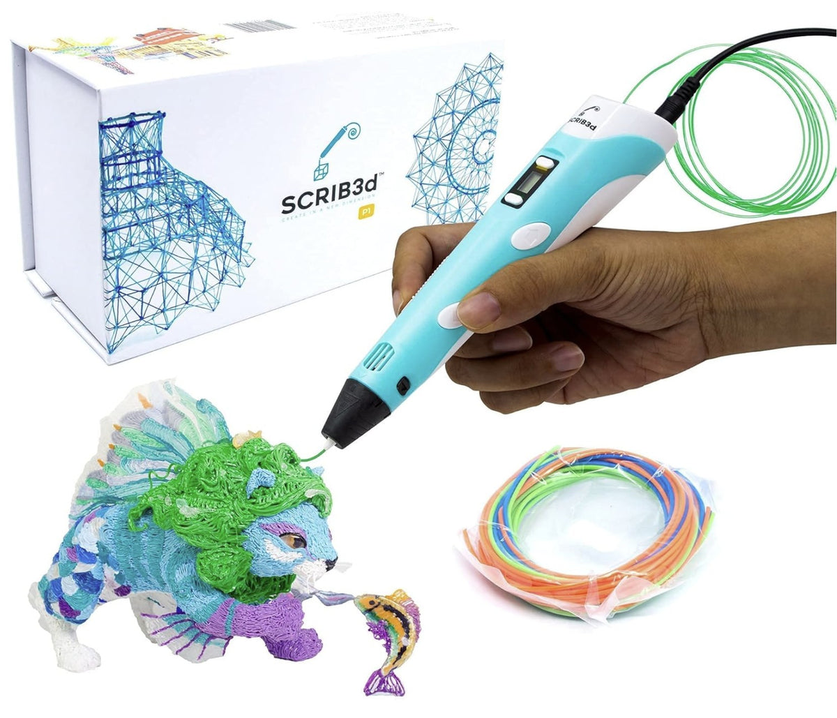 LAPIZ 3D + 100 mts DE FILAMENTO