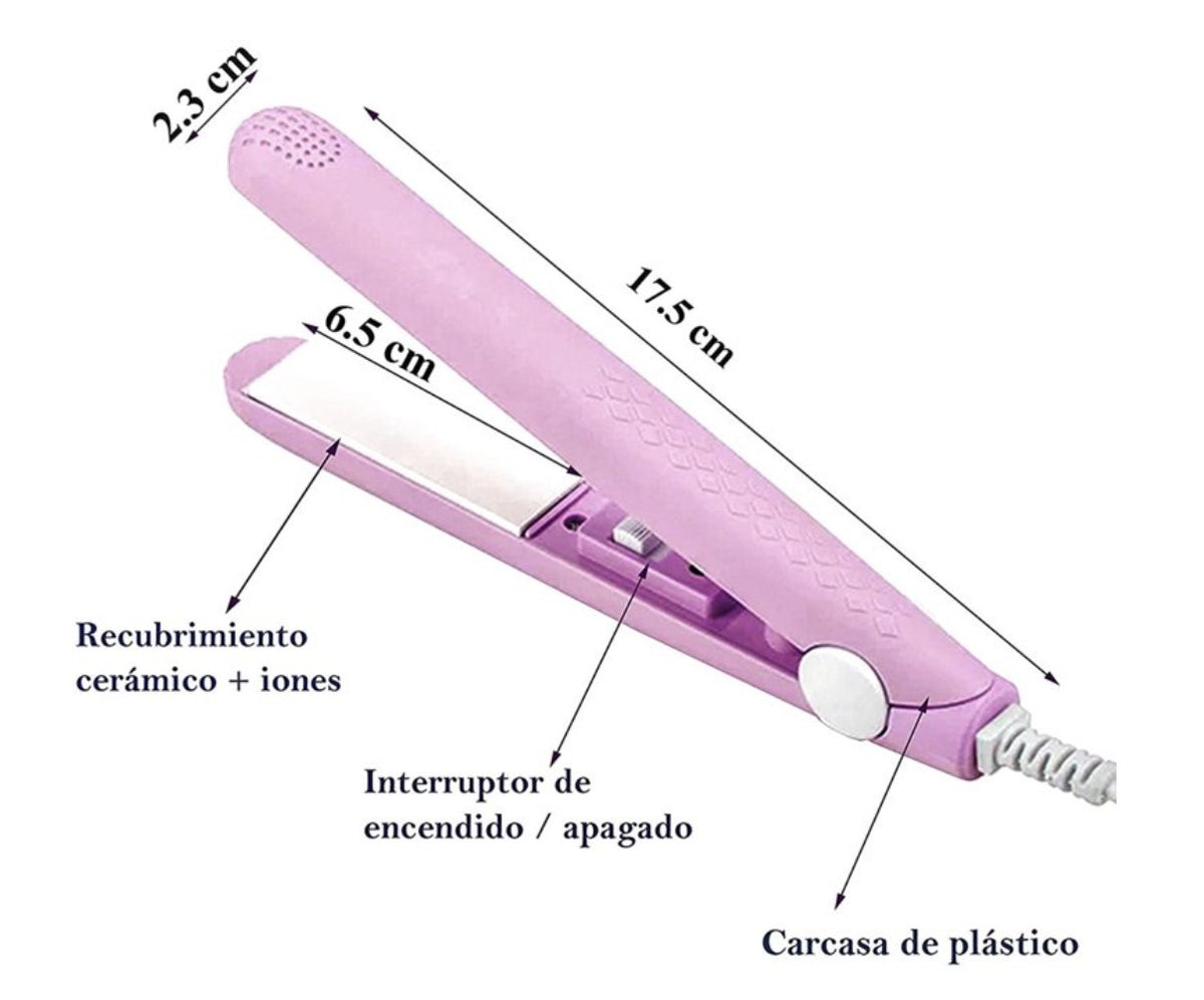 Mini Plancha De Cabello