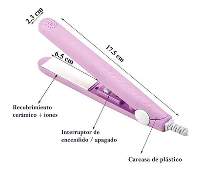 Mini Plancha De Cabello