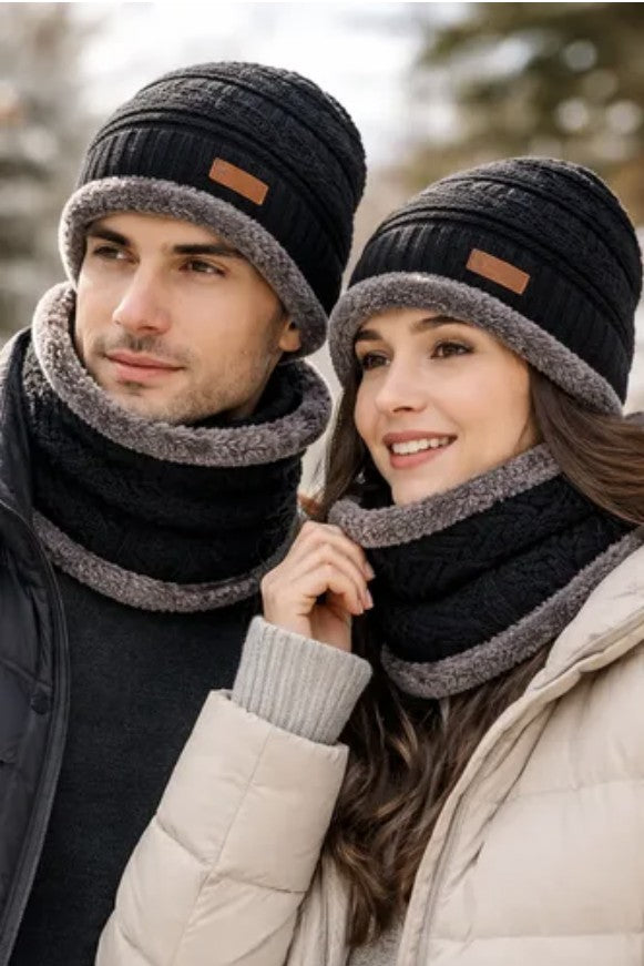 GORRO CON BUFANDA