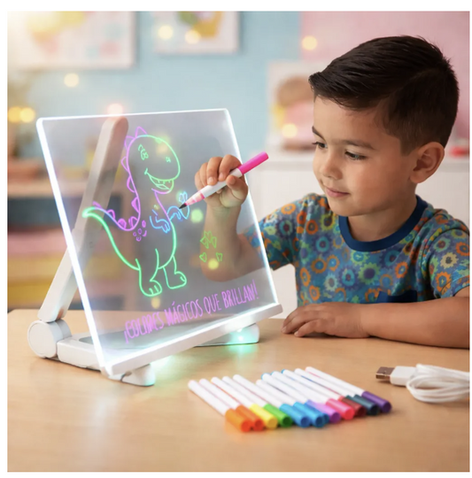 PIZARRA MÁGICA LUZ LED - USB